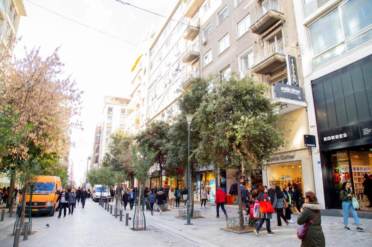 Athens Best Location, 6 Ermou Street, Syntagma Square Dış mekan fotoğraf